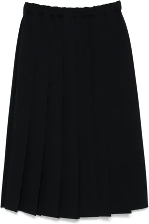 Comme des Garçons Pleated midi skirt