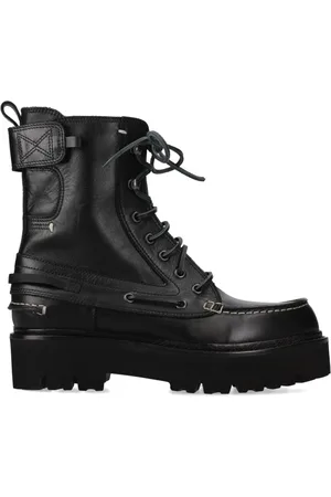 Premiata Leather lace-up boots
