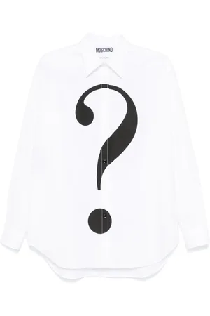 Moschino Question mark-print shirt