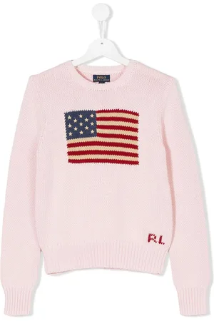 Ralph Lauren USA flag knit jumper