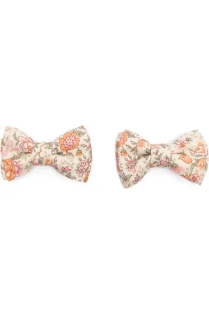 BONPOINT Floral-print hair clip (set of two)