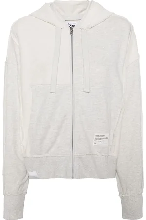 Izzue Logo zip-up hoodie