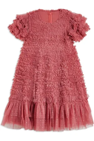 Needle & Thread Tulle ruffled dress