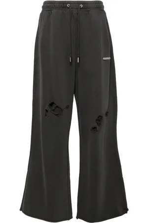 Musium Div. Distressed wide-leg pants