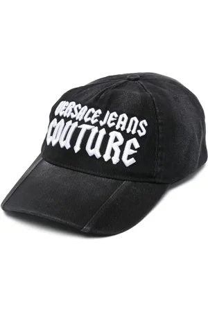 VERSACE Logo-embroidered cap