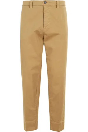 haikure Cotton straight-leg pants