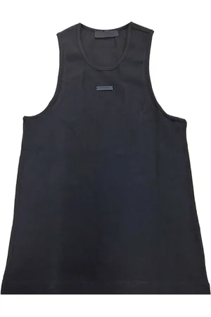 FEAR OF GOD Logo-plaque tank top