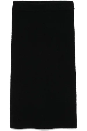 Pinko Ribbed-knit mini skirt
