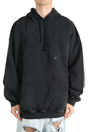 Vetements Embroidered-logo hoodie