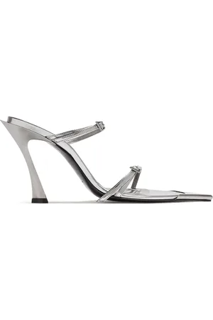 MUGLER 95mm leather sandals