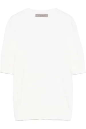 D.EXTERIOR Chevron-knit sweater