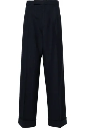 Gucci High-waist tailored wool trousers