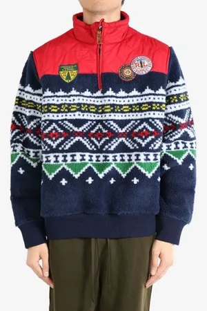 Ralph Lauren Fair Isle fleece sweatshirt