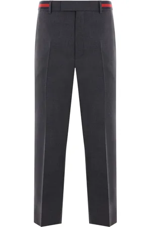 Gucci Web-stripe tailored trousers