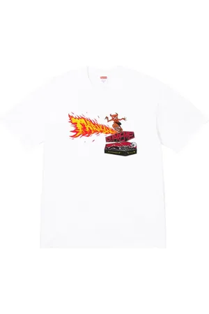 Supreme X Thrasher Back Tail " " T-shirt