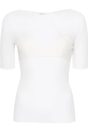 Nensi Dojaka Triangle-bra jersey T-shirt