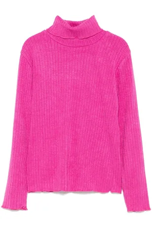 MISS GRANT Ribbed-knit top