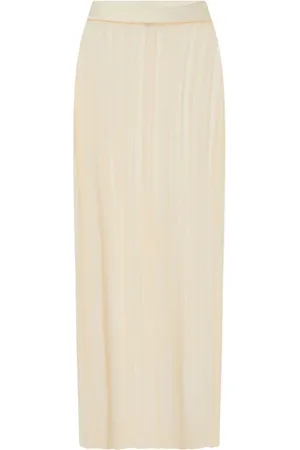 ROSETTA GETTY Sheer pliss?? skirt