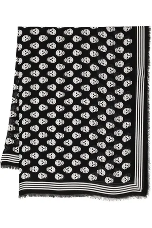 Alexander McQueen Skull-print scarf