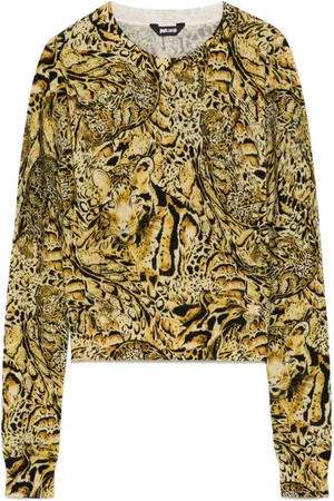 Roberto Cavalli Leopard-print sweater