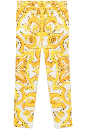 Dolce & Gabbana Majolica-print trousers