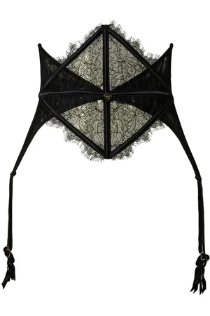 Twin-Set Lace and tulle garter