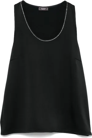 PESERICO SIGN Punto Luce-chain tank top
