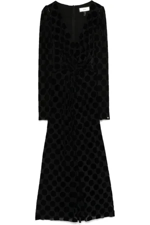 NISSA Polka-dot midi dress