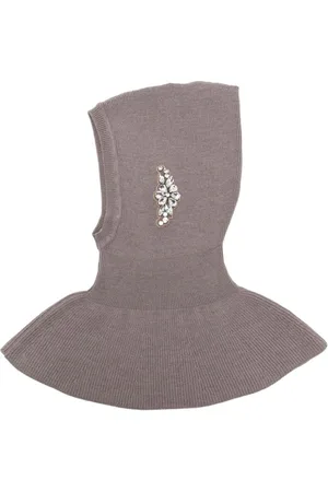 Simone Rocha Crystal-embellished pointed balaclava