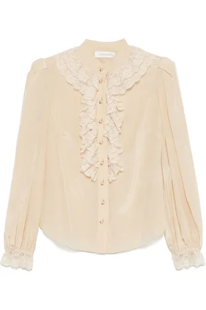 ZIMMERMANN Ruffled-trim blouse