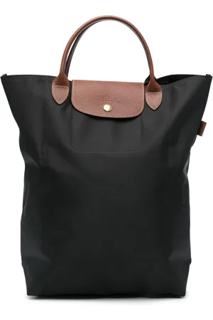 Longchamp Medium canvas tote bag
