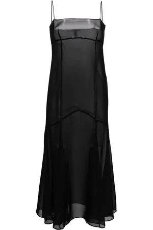 Kiki de Montparnasse Chiffon midi dress