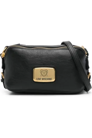 Moschino Logo-plaque shoulder bag