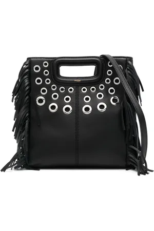 Maje M eyelet-embellished tote bag