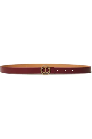 Twin-Set Logo-buckle belt