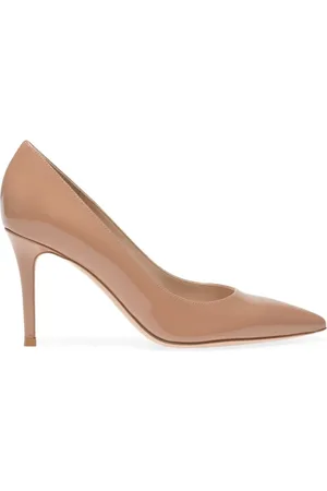 Gianvito Rossi 85mm patent-leather pumps