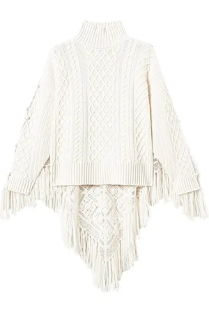 Twin-Set Scarf-detail sweater