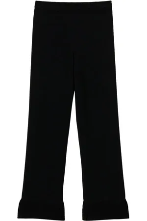 Twin-Set Flared knitted trousers