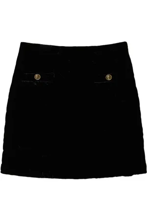 Twin-Set Logo-engraved mini skirt
