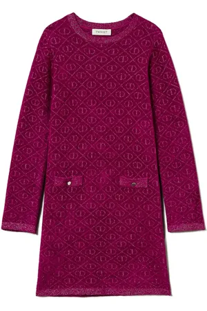 Twin-Set Jacquard knit dress