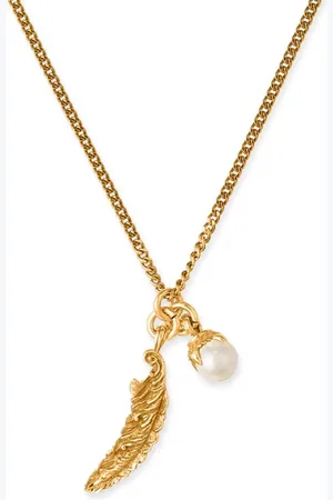 EMANUELE BICOCCHI Piuma pearl necklace