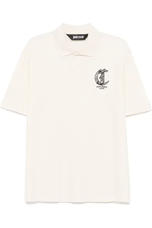 Roberto Cavalli Embroidered-logo polo shirt
