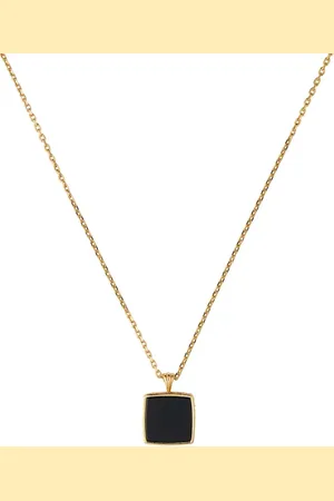 EMANUELE BICOCCHI Onyx amulet necklace