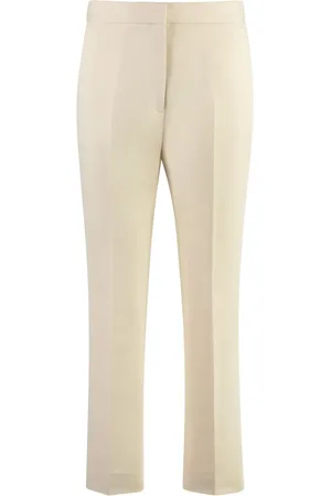 Calvin Klein Slim-cut gabardine trousers