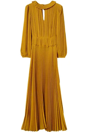 Twin-Set Pleated georgette dress