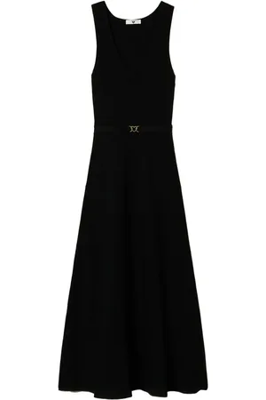 Twin-Set Belted maxi dress