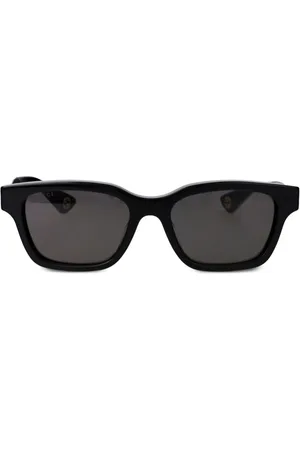 Gucci Printed square-frame sunglasses