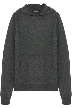YVES SALOMON Knit hoodie