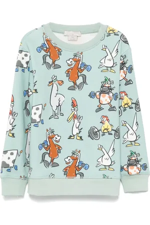 Stella McCartney Animal-print sweatshirt
