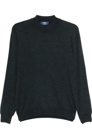 FEDELI Derby virgin wool sweater